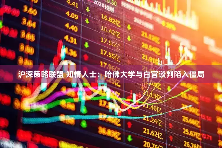 沪深策略联盟 知情人士：哈佛大学与白宫谈判陷入僵局