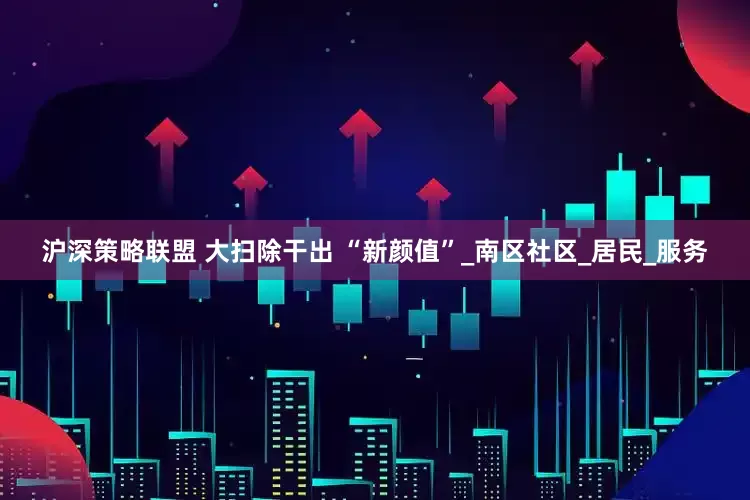 沪深策略联盟 大扫除干出 “新颜值”_南区社区_居民_服务