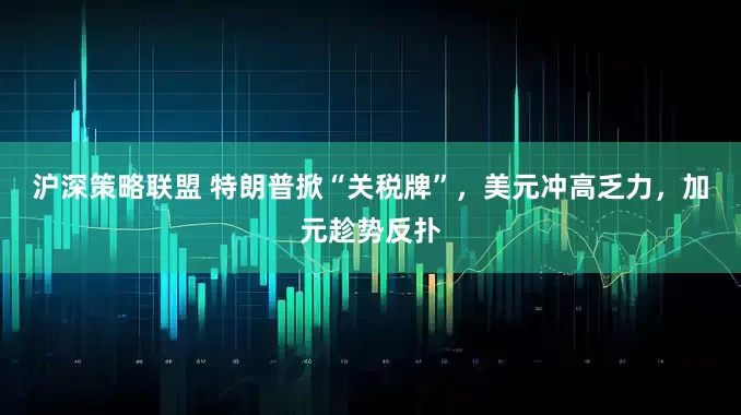 沪深策略联盟 特朗普掀“关税牌”，美元冲高乏力，加元趁势反扑