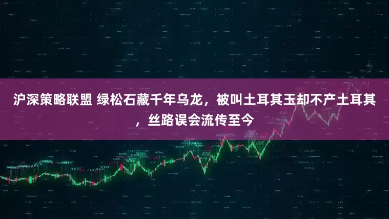 沪深策略联盟 绿松石藏千年乌龙，被叫土耳其玉却不产土耳其，丝路误会流传至今