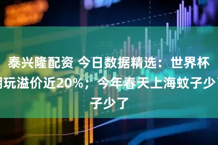 泰兴隆配资 今日数据精选:世界杯潮玩溢价近20%;今年春天上海蚊子少了